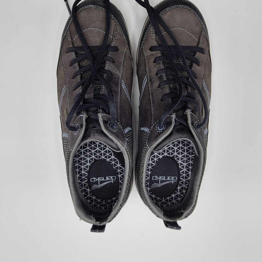 Dansko Men's Gray Lace-Up Casual Sneakers - Picture 3 of 6